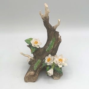 Lefton Bisque China Flower